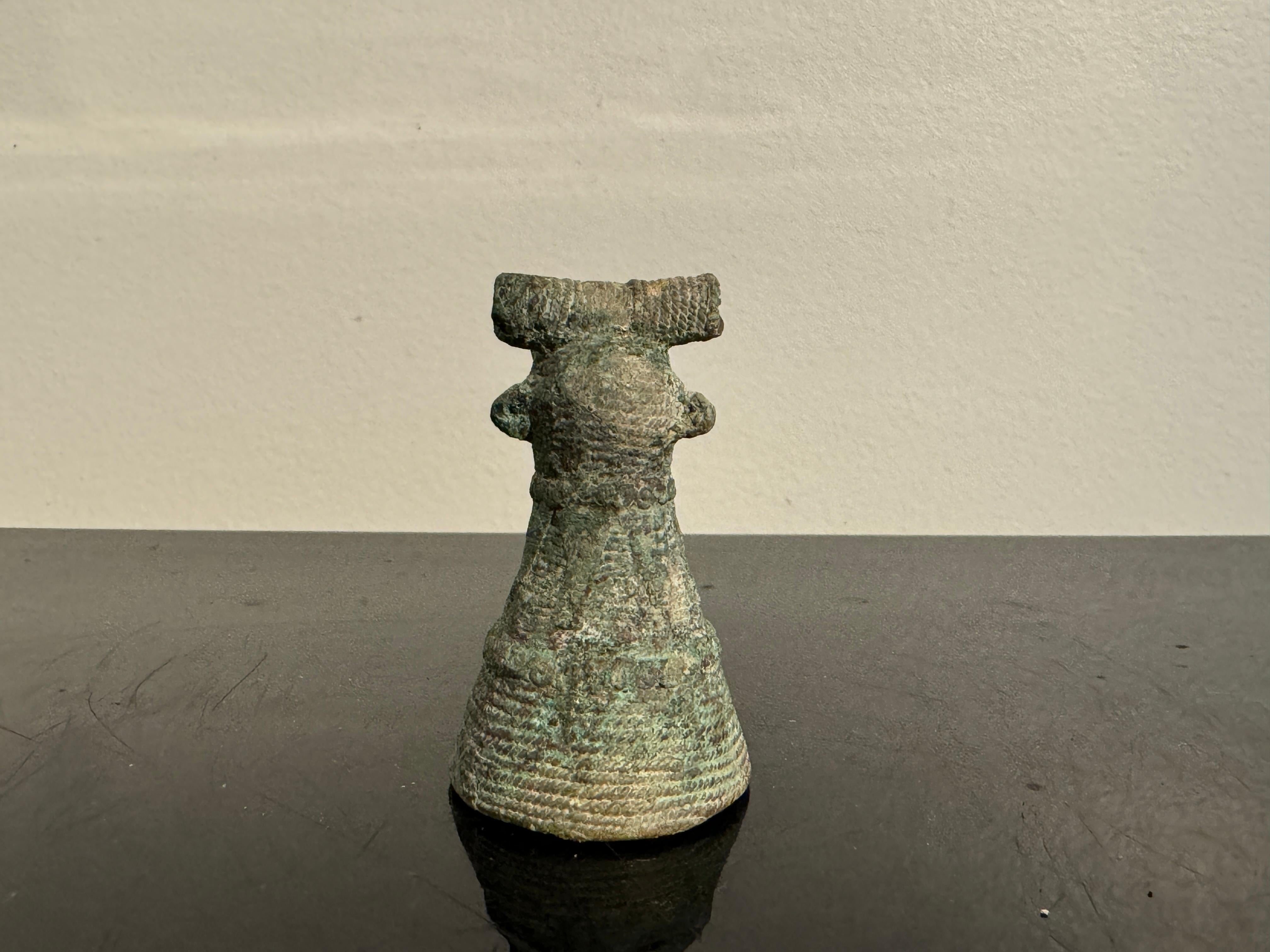 Dong Son Bronze Bells, Group of 6, circa 3rd - 1st century BCE, Vietnam For Sale 7