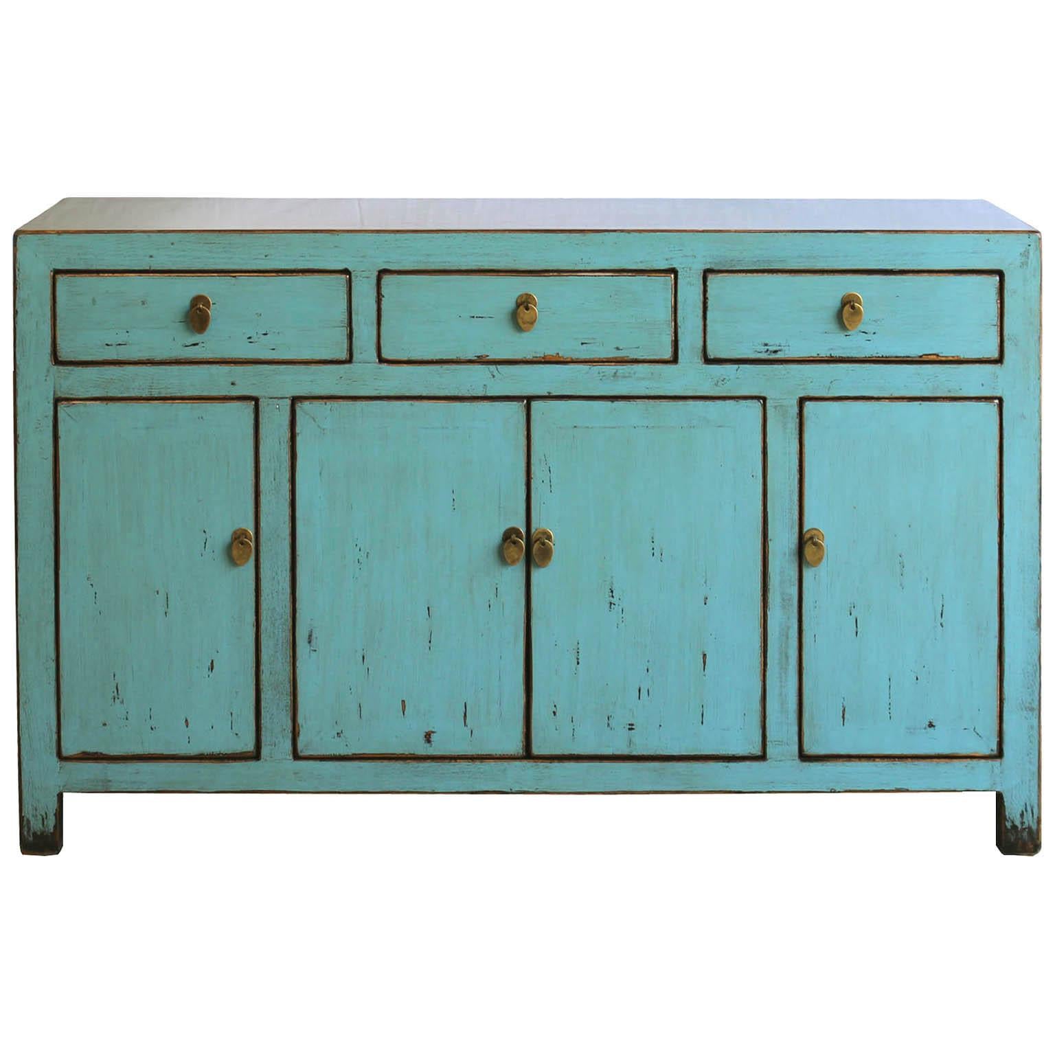 Dongbei Blue Sideboard
