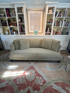 Canapé Donghia 84" avec coussins d'appoint personnalisés