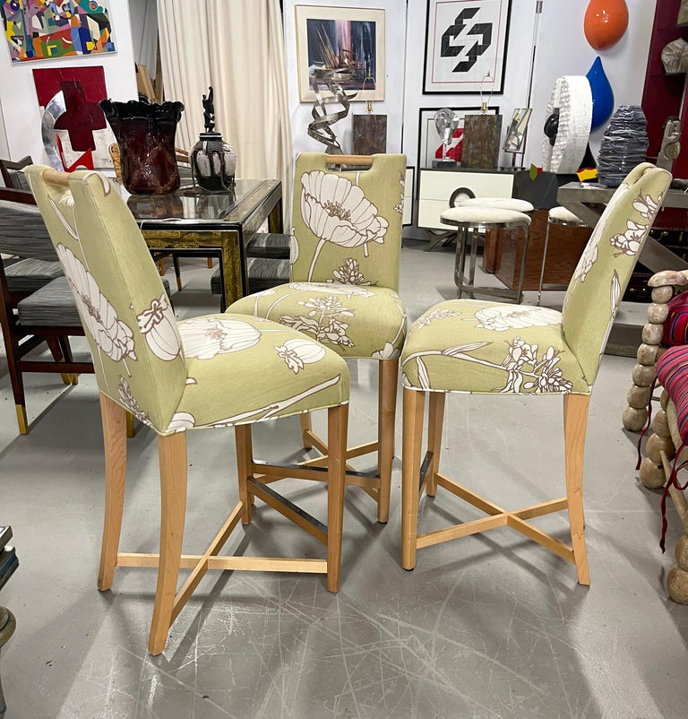 Patterned counter stools best sale