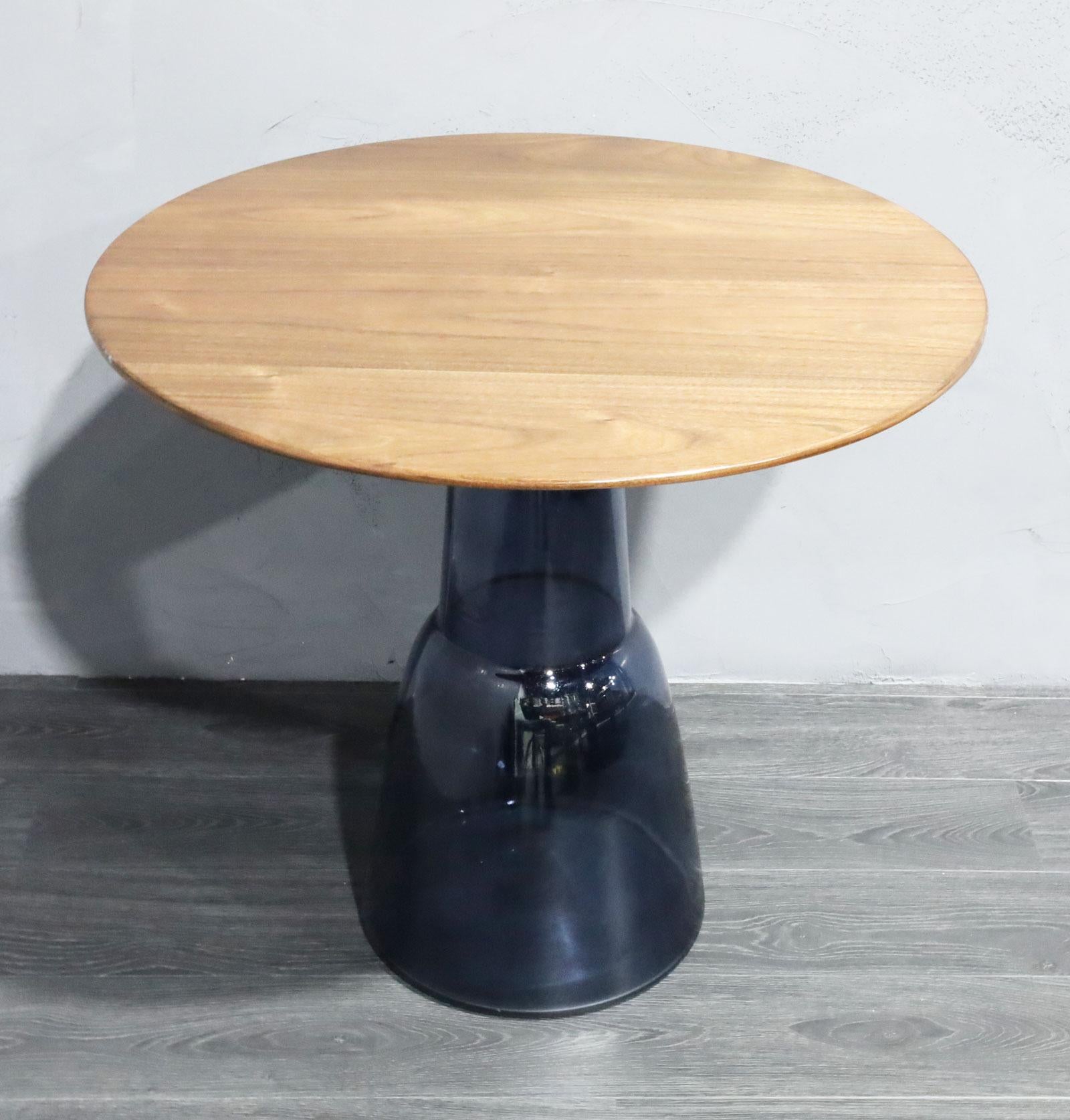 Contemporary Donghia Beaker Venetain Glass Side Table