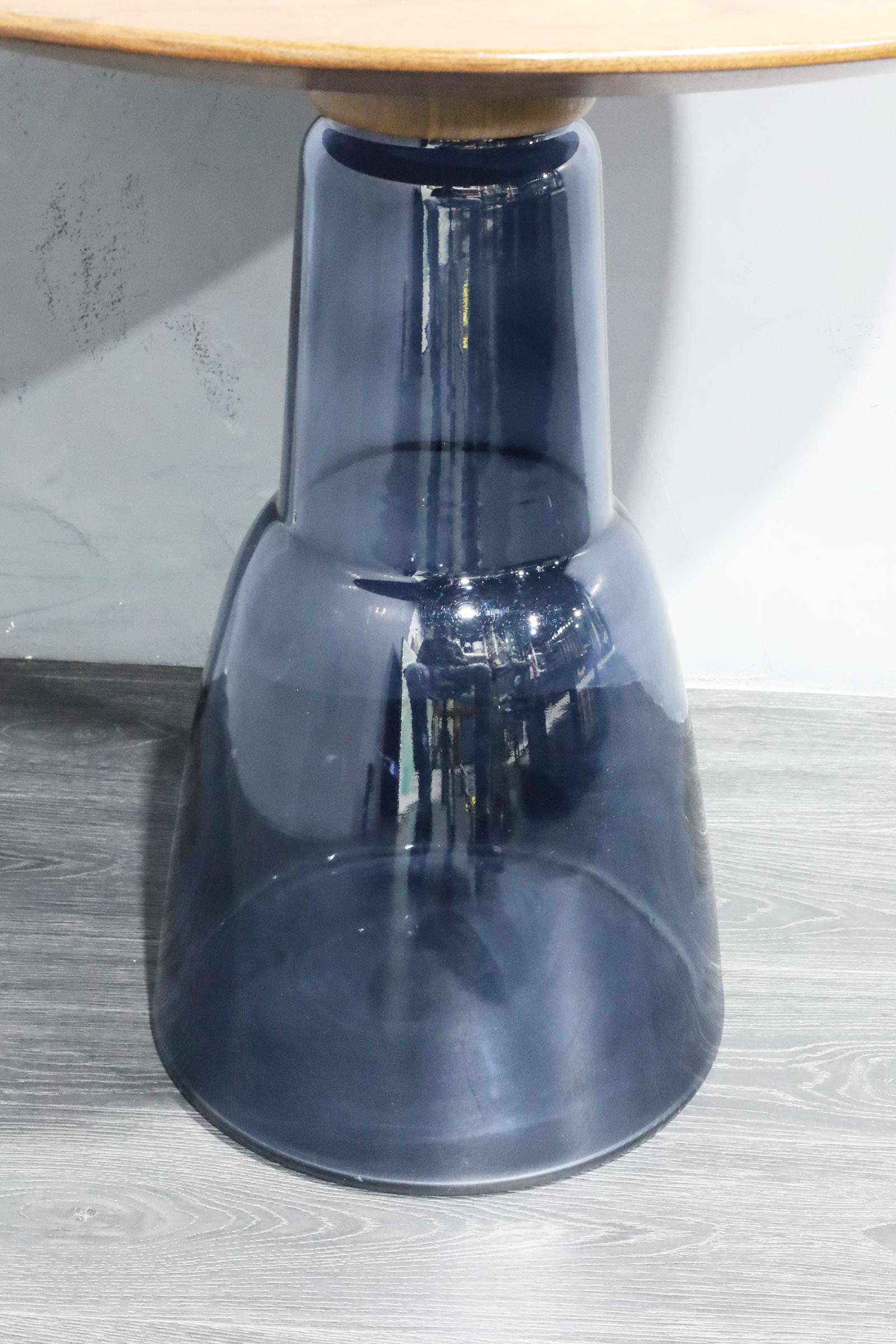 Donghia Beaker Venetain Glass Side Table 1