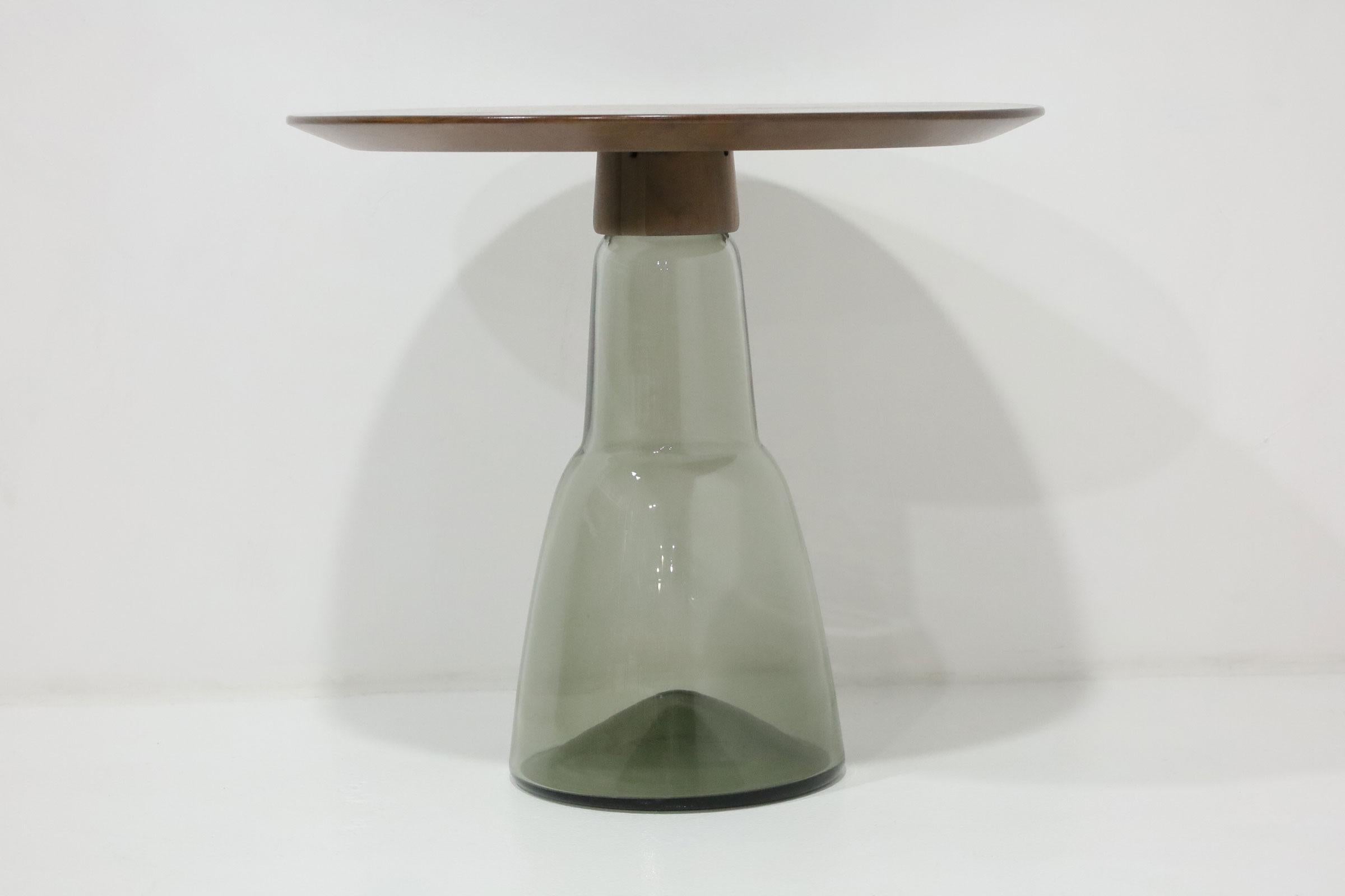Donghia Beaker Venetian Glass End Table For Sale 2