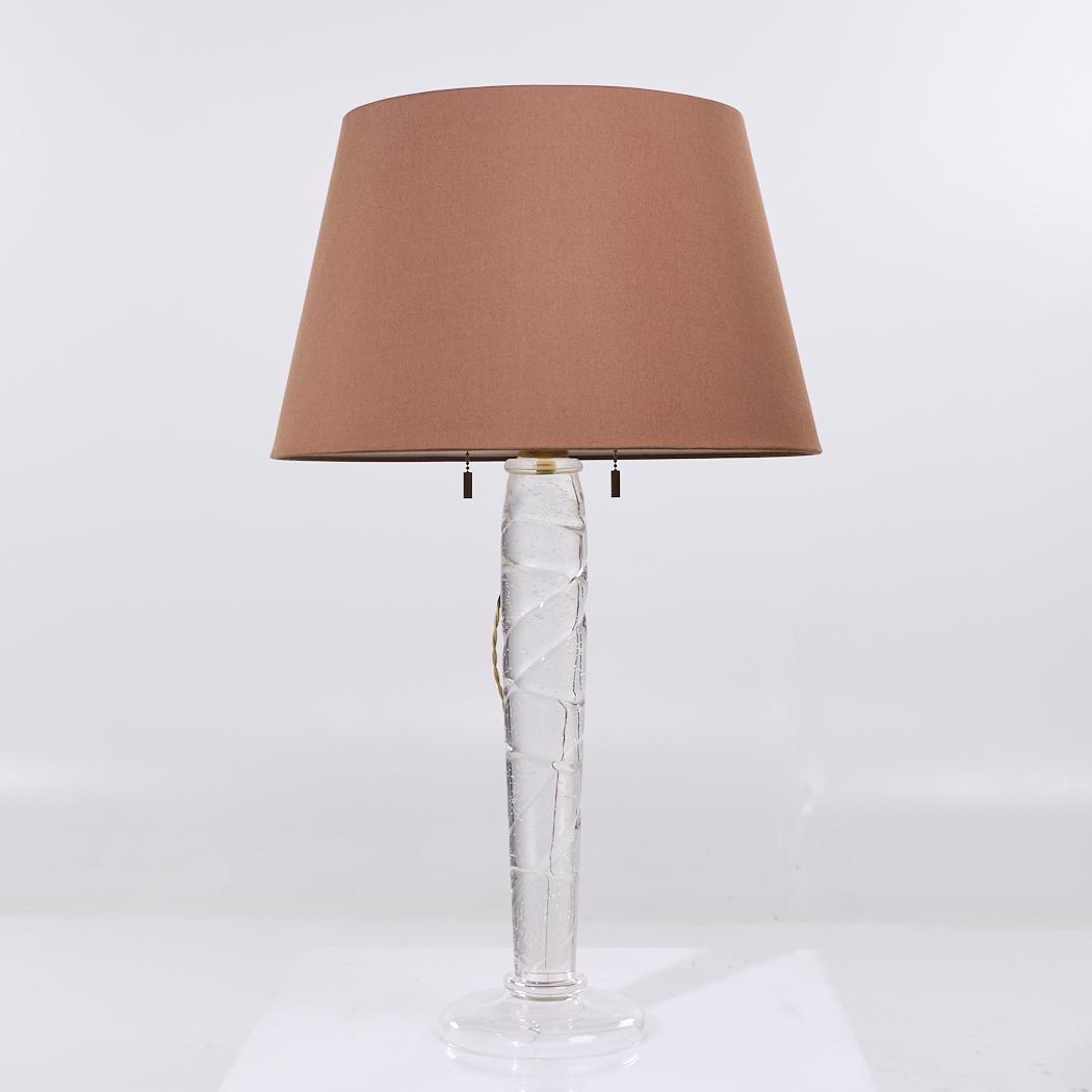 Donghia Blow Glass Table Lamp

This lamp measures: 18 wide x 18 deep x 31.5 inches high

ABOUT PHOTOS: We take our photos in a controlled lighting studio to show as much detail as possible. We do NOT Photoshop out blemishes.

CONDITION: This item is
