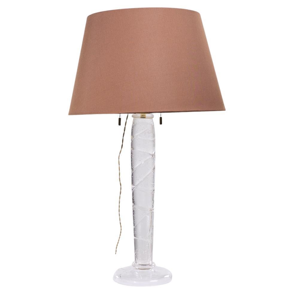 Donghia Blow Glass Table Lamp For Sale