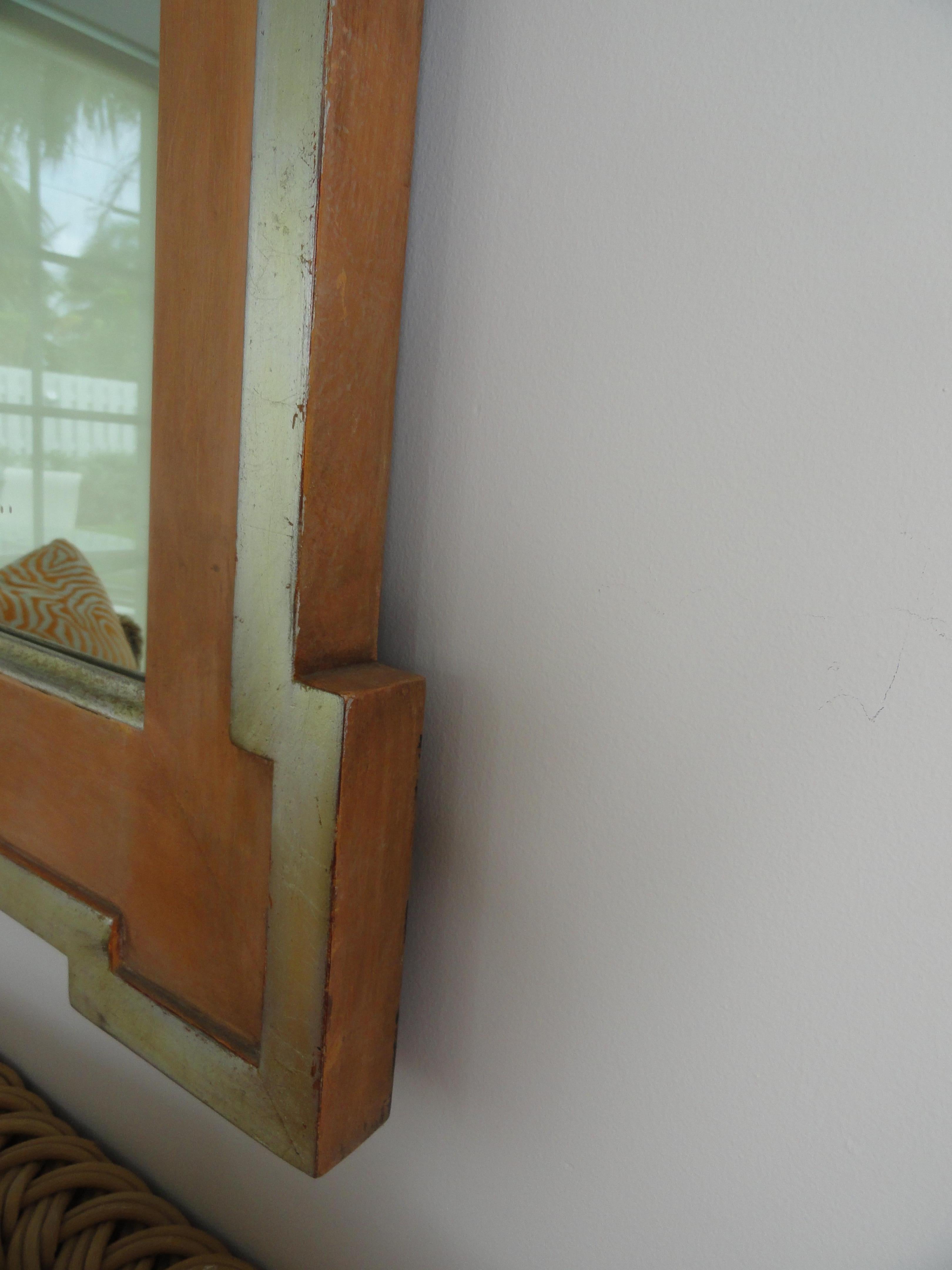 Donghia Broken Pediment Mirror by John Hutton For Sale 1