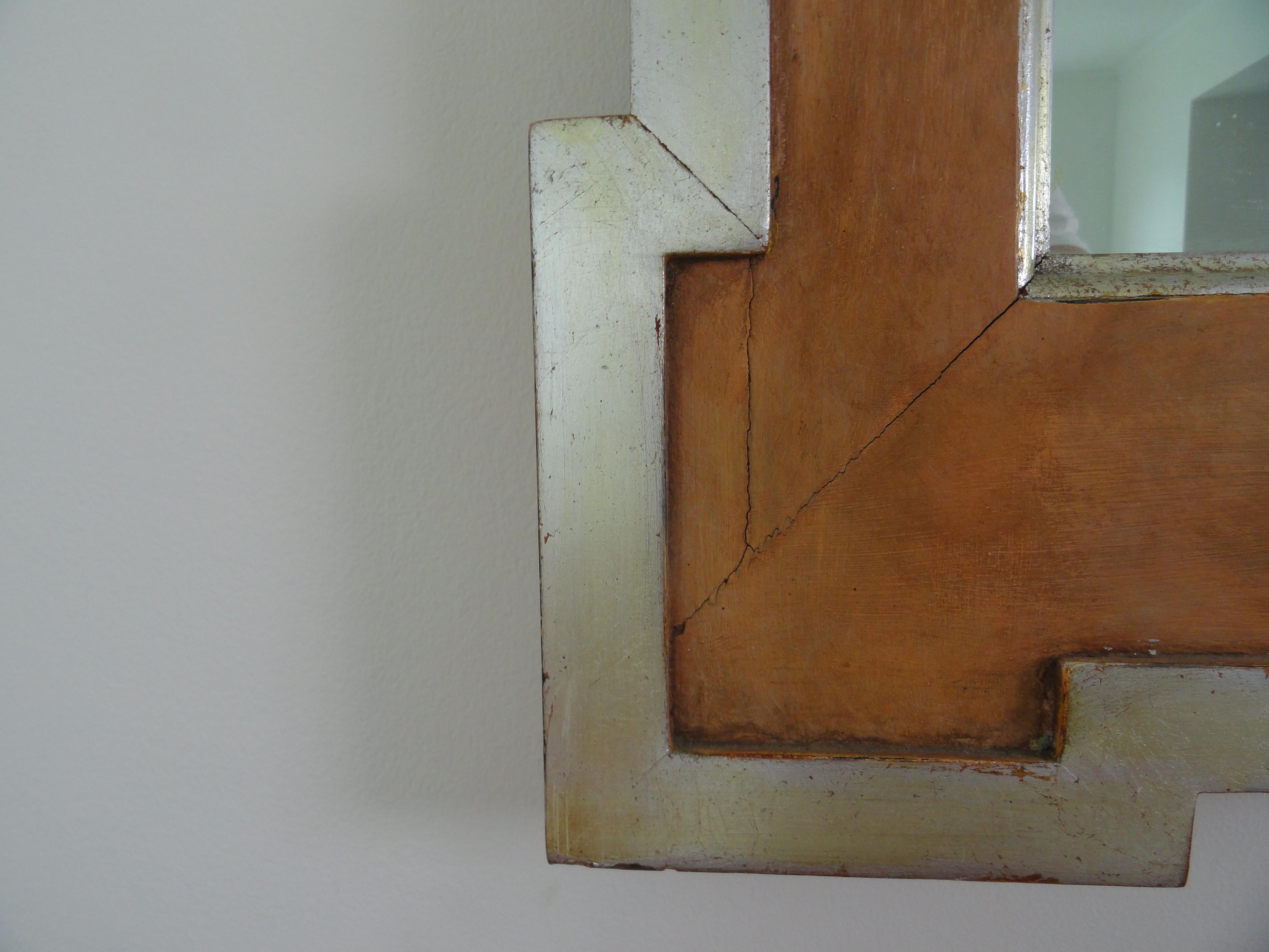 Donghia Broken Pediment Mirror by John Hutton For Sale 2
