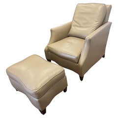 Donghia Chair & Ottoman Set
