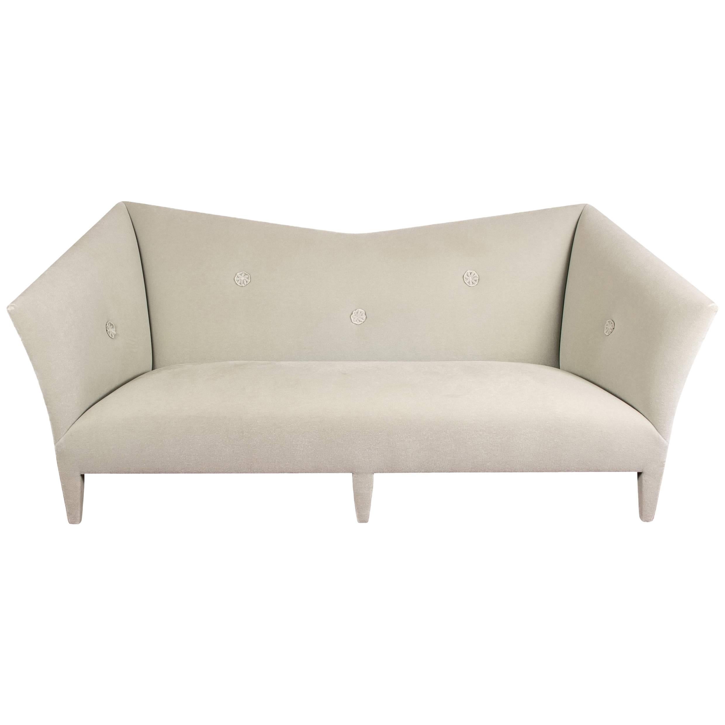 Donghia Contemporary Sofa in Mohair
