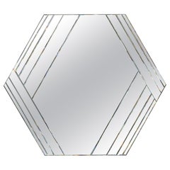 Miroir ancien Donghia en forme d'éther