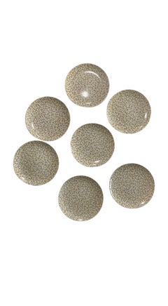 Donghia for Tuscany Confetti Dessert Plates ~ Set of 12
