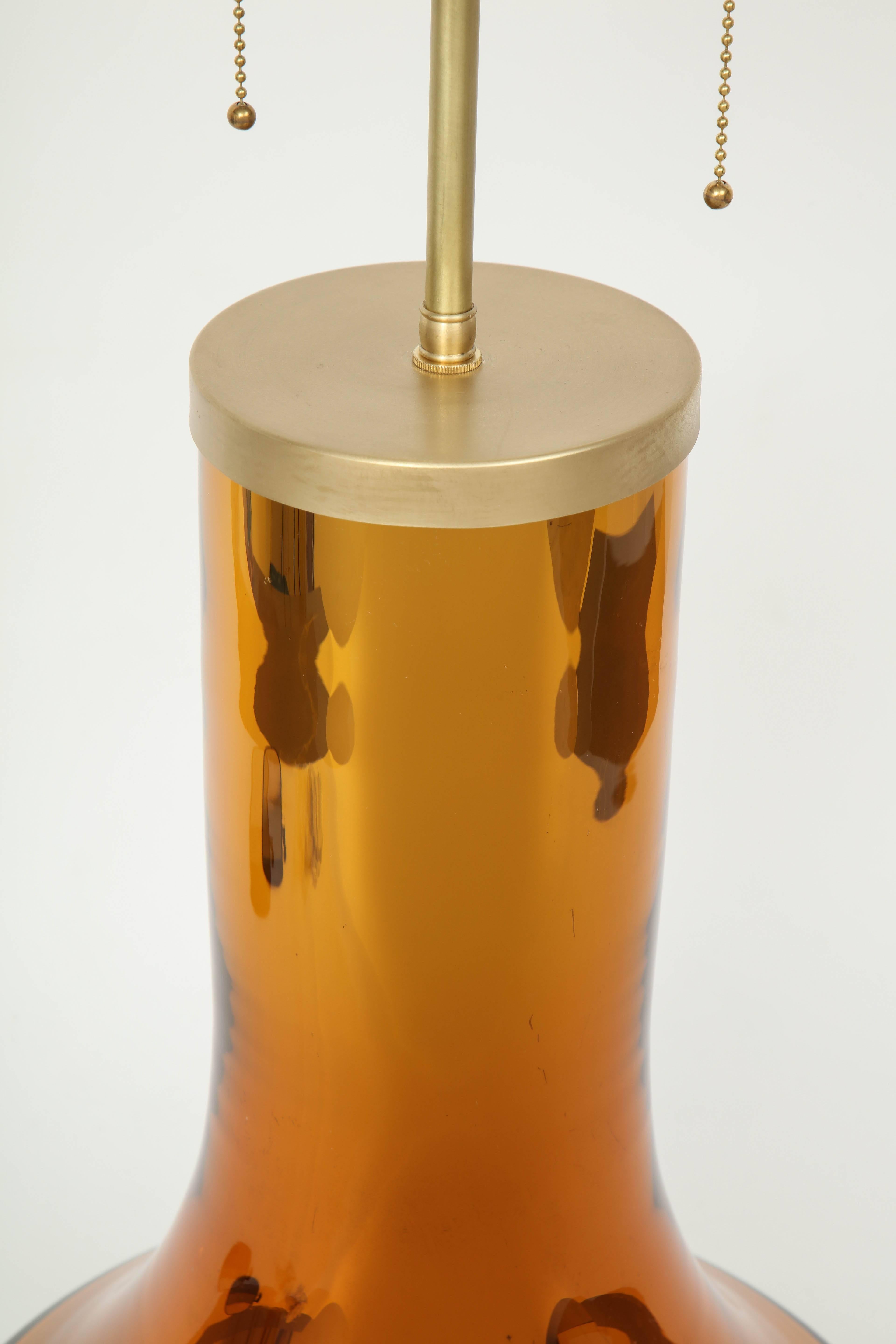 XXIe siècle et contemporain Lampes Donghia en verre de Murano or en vente