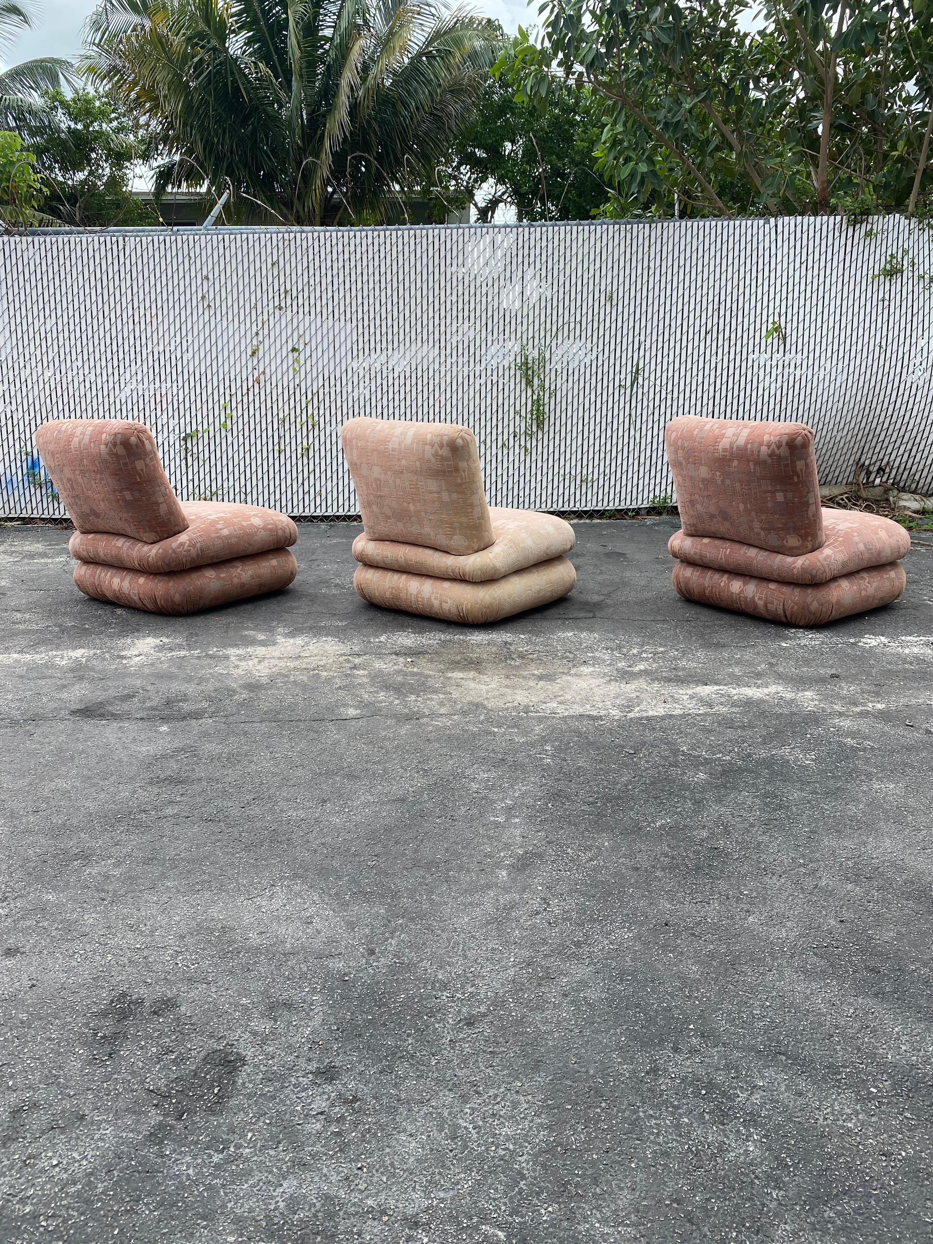 Modularer Sessel ohne Armlehne, Donghia Jack Larsen Textile, selten im Angebot 9
