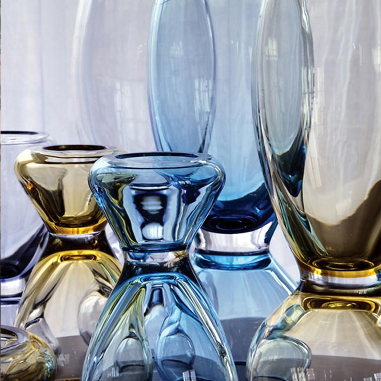 Donghia, Large Modern Murano Glass Vessel Made by Seguso Vetri d`Arte 1