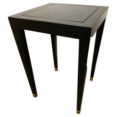 Donghia Madrid Square Side Table This is the taller one photo. Need to retake