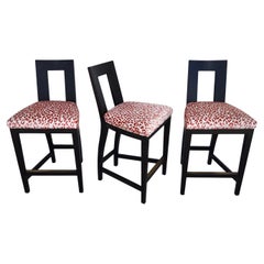 Donghia Margarita Bar Counter Stools Set of 3