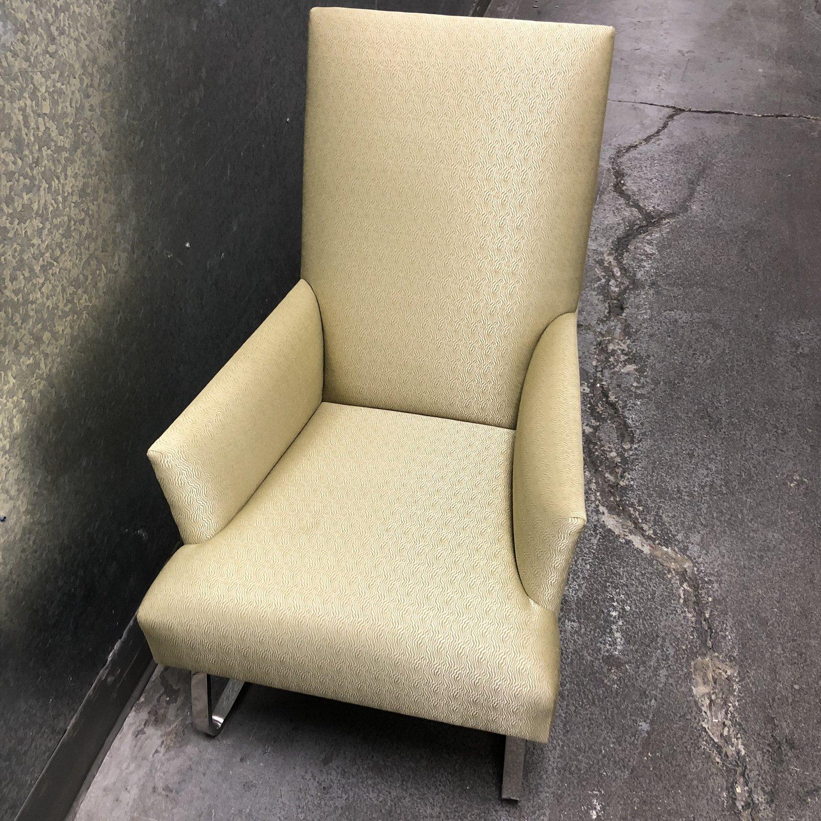 Fabric Donghia Odeon Club Chair For Sale