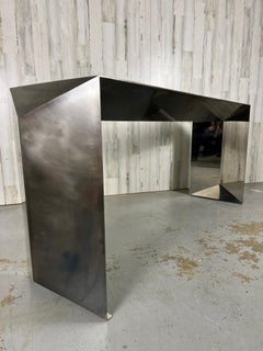 Donghia "Origami" Stainless Steel Console