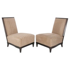 Wood Slipper Chairs