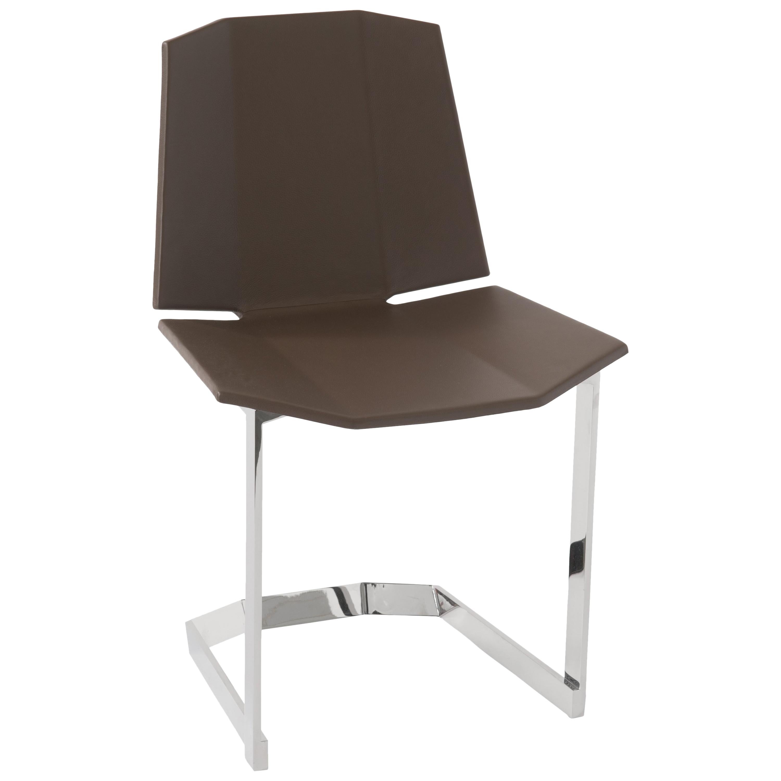 Donghia Rex Occasional Chair in Corteccia For Sale