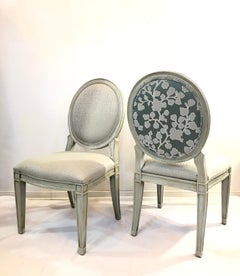 Donghia Style Dining Chairs in a Painted Finish, Set of 6