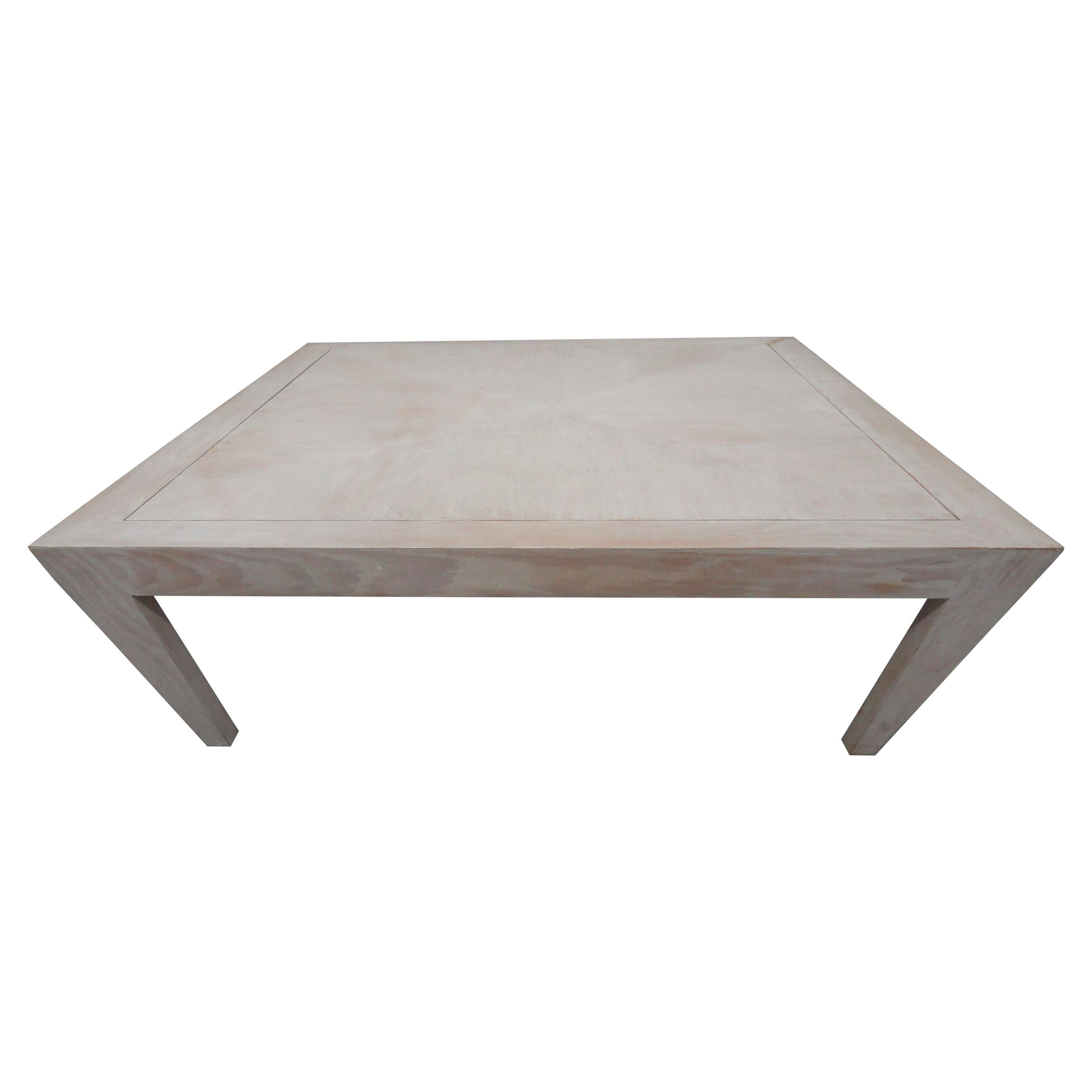 Donghia-Style Large-Scale Cocktail Table For Sale
