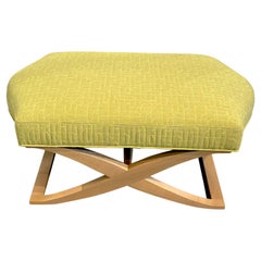 Banco/ Otomana Donghia "Versalles" de madera rubia de John Hutton