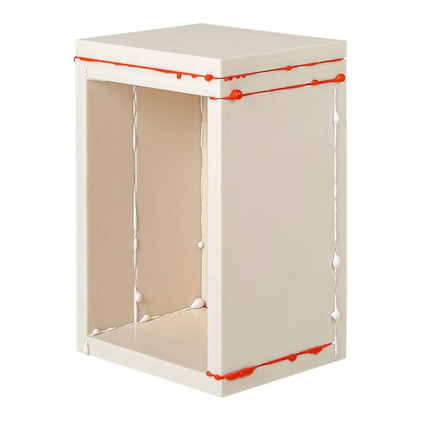 Donghoon Shon Contemporary Side Table White, Korean Contemporary Design, 2020