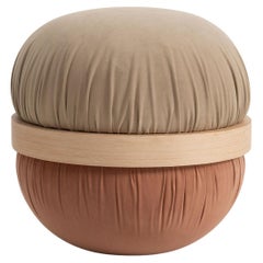 Fabric Ottomans and Poufs