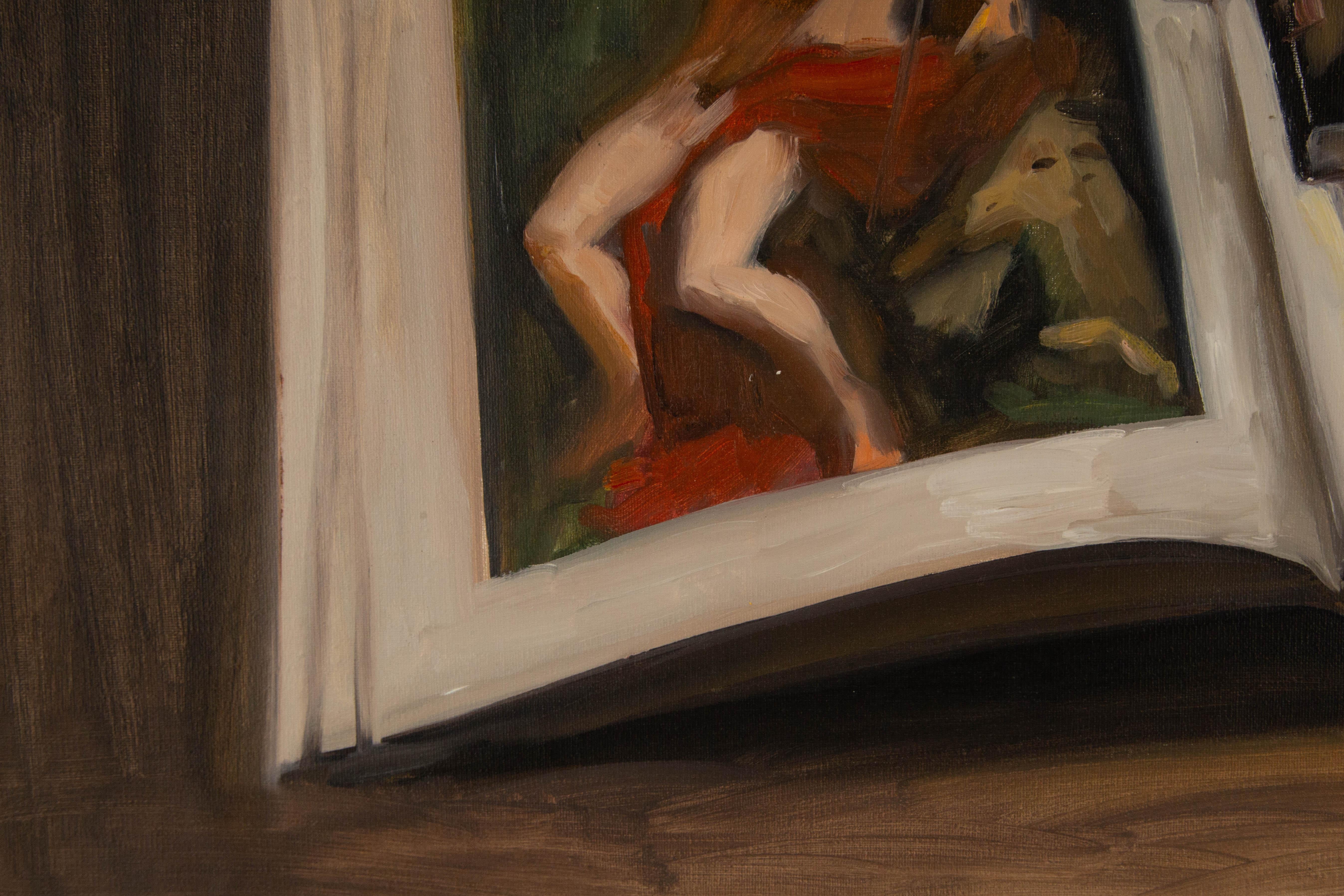 Dongxing Huang Zeitgenössisches Original Öl auf Leinwand 