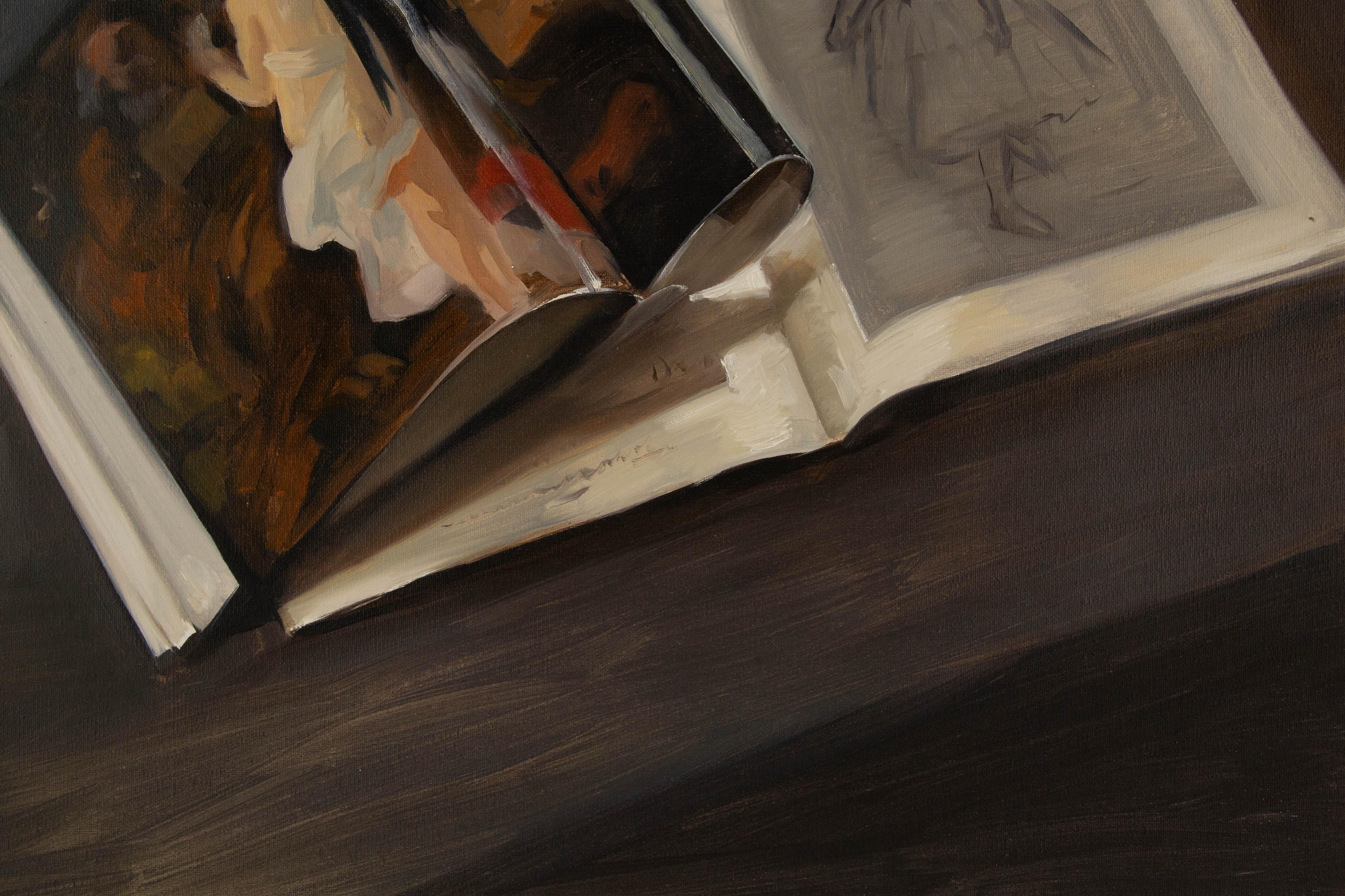 Dongxing Huang Contemporary Original Oil Painting 