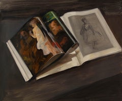 Dongxing Huang Contemporary Original Oil Painting "Collection Version IV"