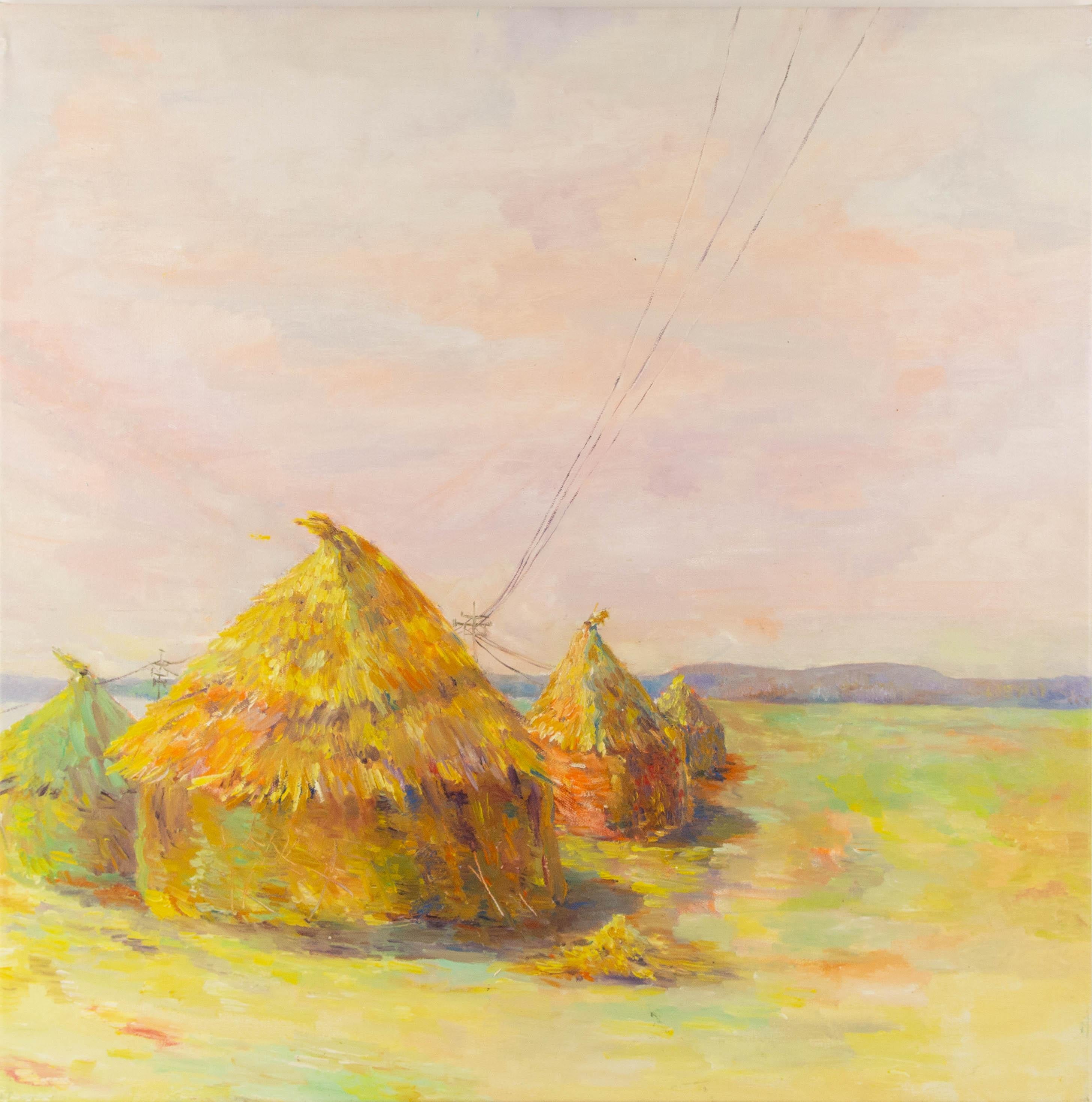  Titel: Der Strand
 Medium: Öl auf Leinwand
 Größe: 30,5 x 30,5 Zoll
 Rahmen: Einrahmungsmöglichkeiten vorhanden!
 Zustand: Das Gemälde scheint in gutem Zustand zu sein.
 
 Jahr: 2000 CIRCA
 Künstler: Dongxing Huang
 Unterschrift: Unsigniert
 Ort