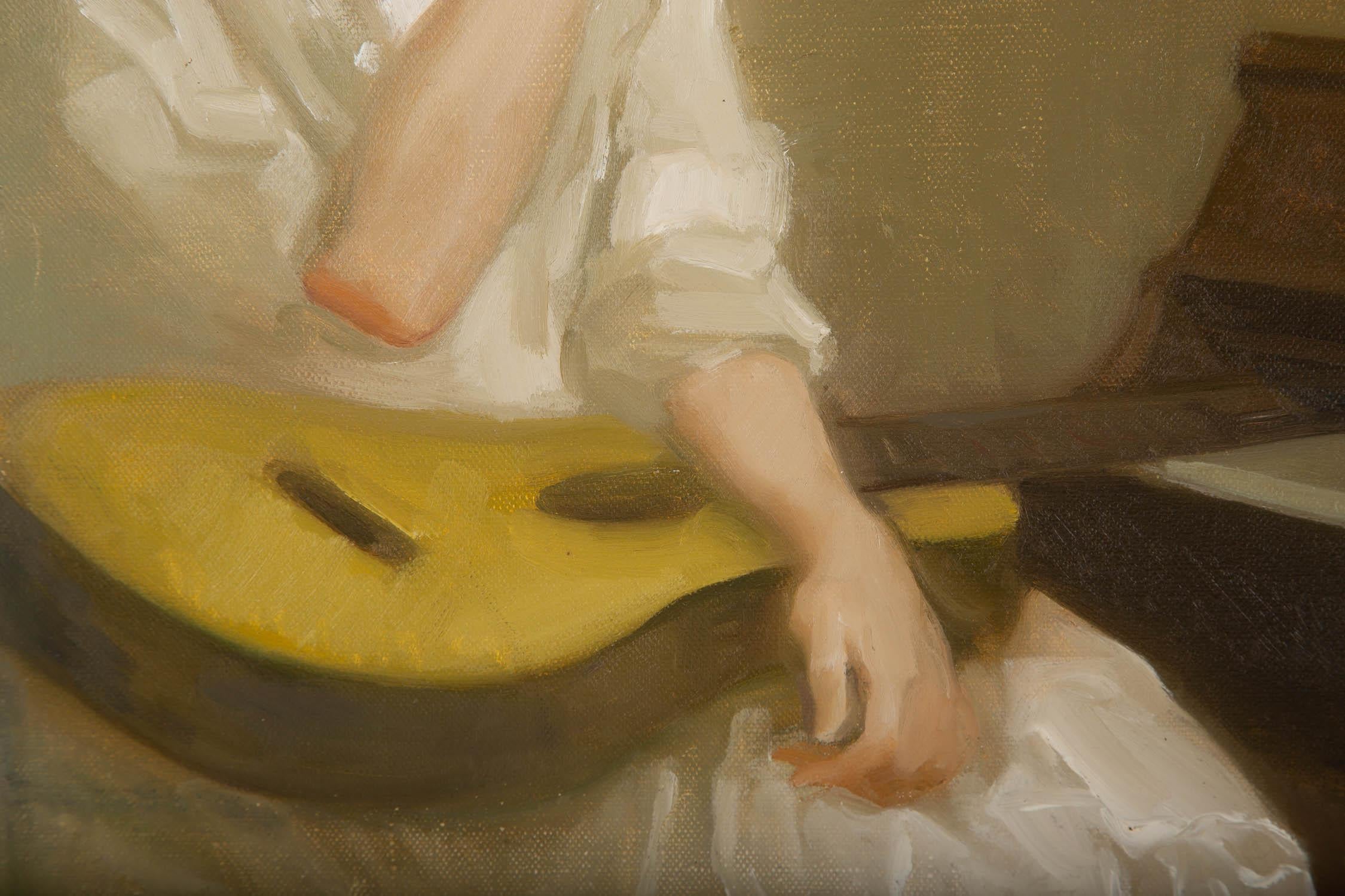 Dongxing Huang Pittura a olio originale modernista 