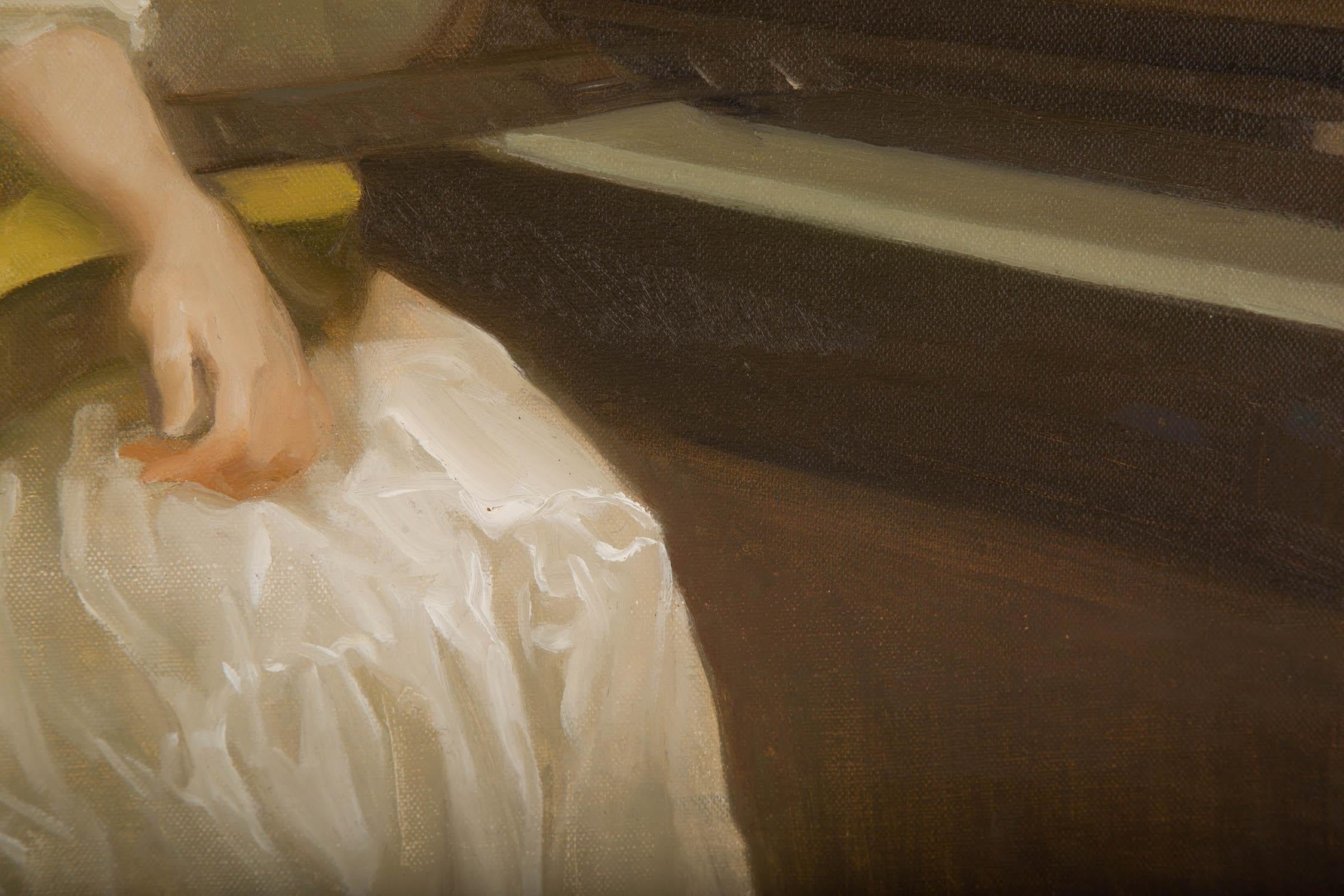 Dongxing Huang Pittura a olio originale modernista 
