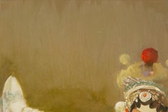 Dongxing Huang Portrait Original Oil On Canvas "Chinese Opera Actor"