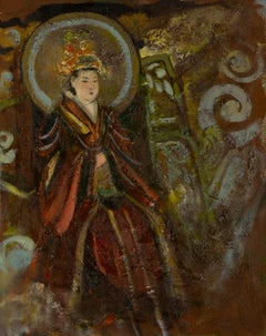 Dongxing Huang, portrait original, peinture à l'huile « Masural »