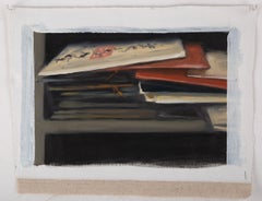 Dongxing Huang Bodegón Original Óleo Sobre Lienzo "Todas Las Letras"