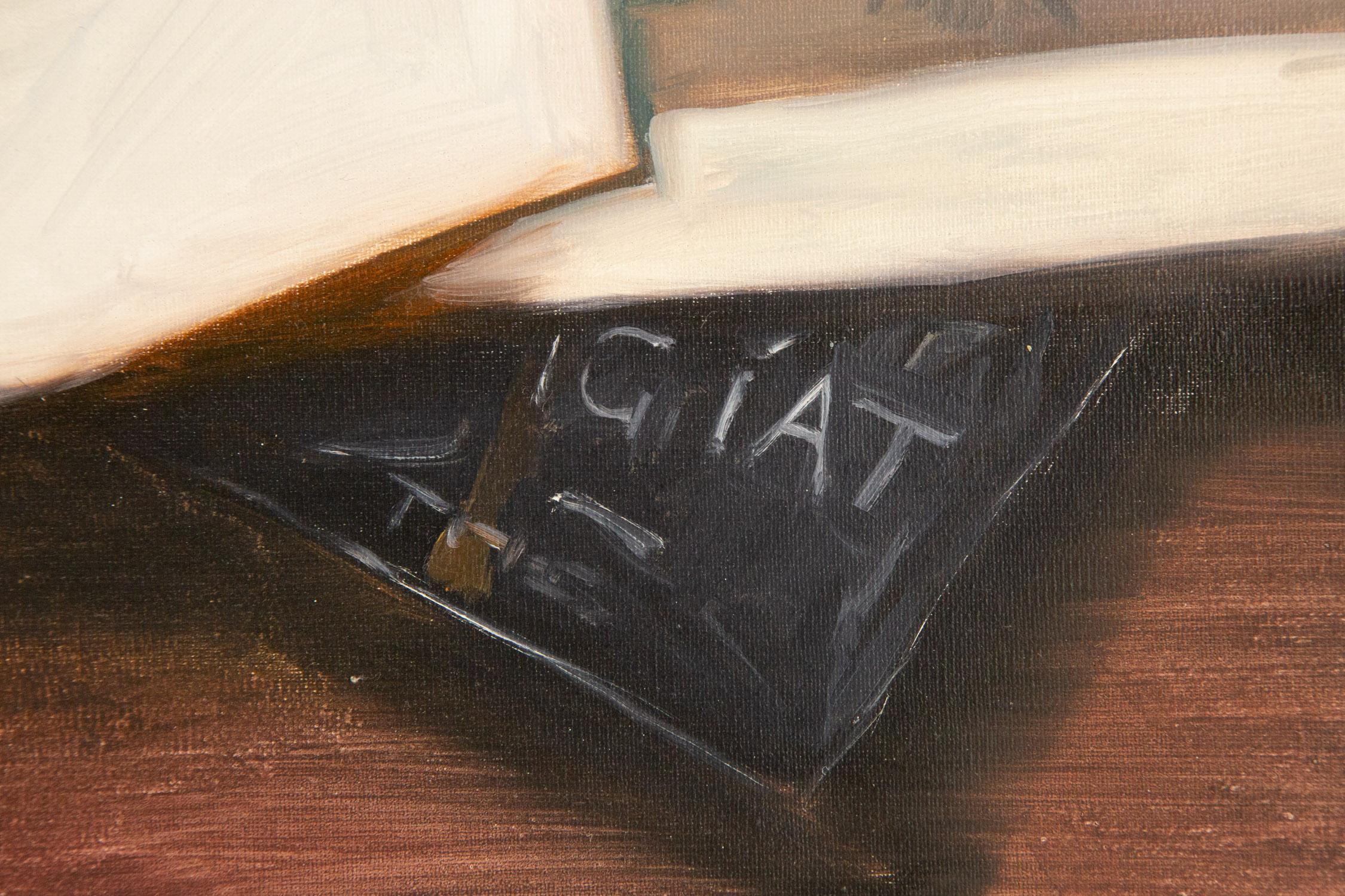 DongXing Huang Stillleben, Original, Öl auf Leinwand, „Collection 5“ im Angebot 1