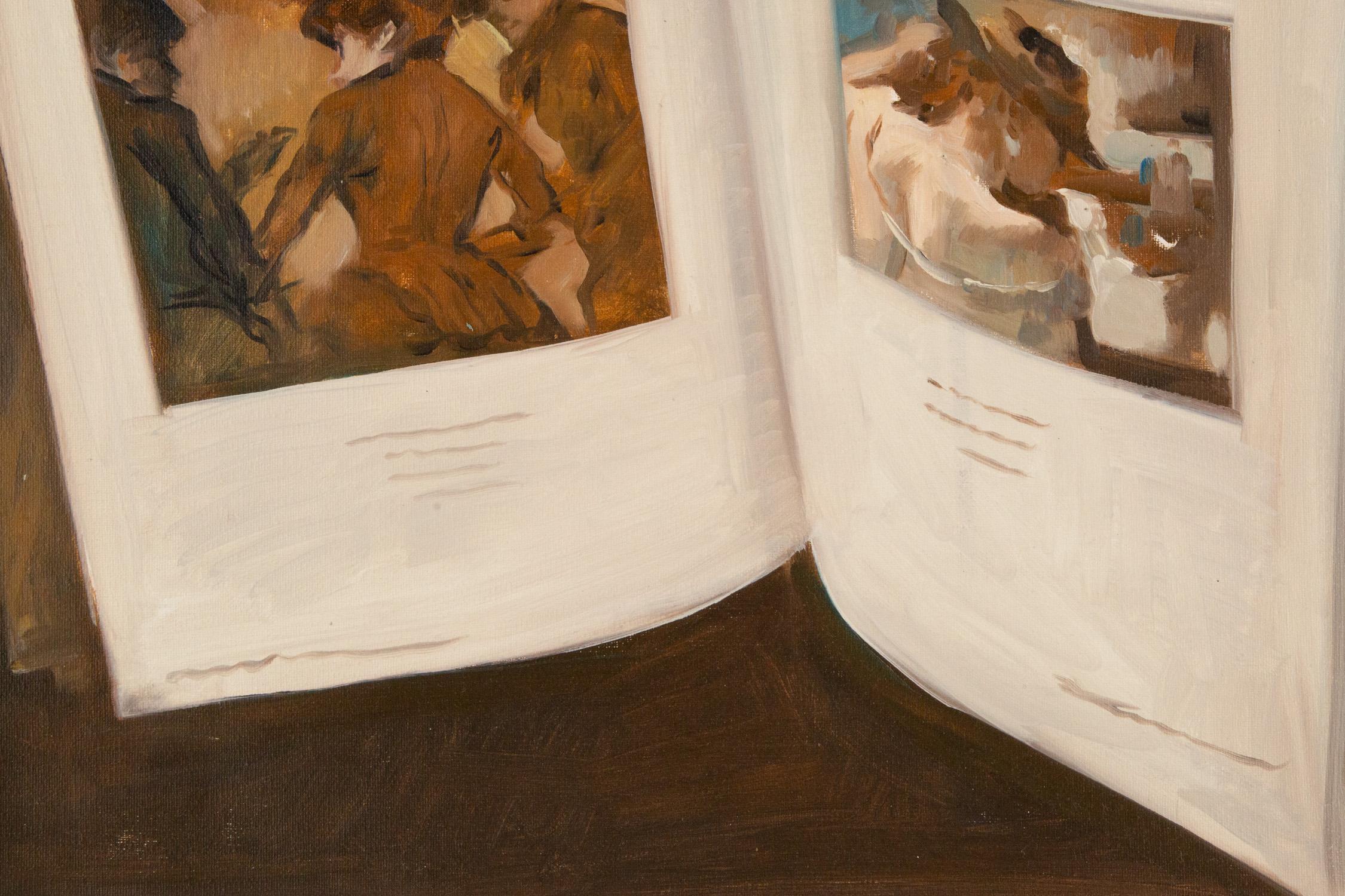 DongXing Huang Stillleben, Original, Öl auf Leinwand, „Collection 8“ (Zeitgenössisch), Painting, von Dongxing Huang