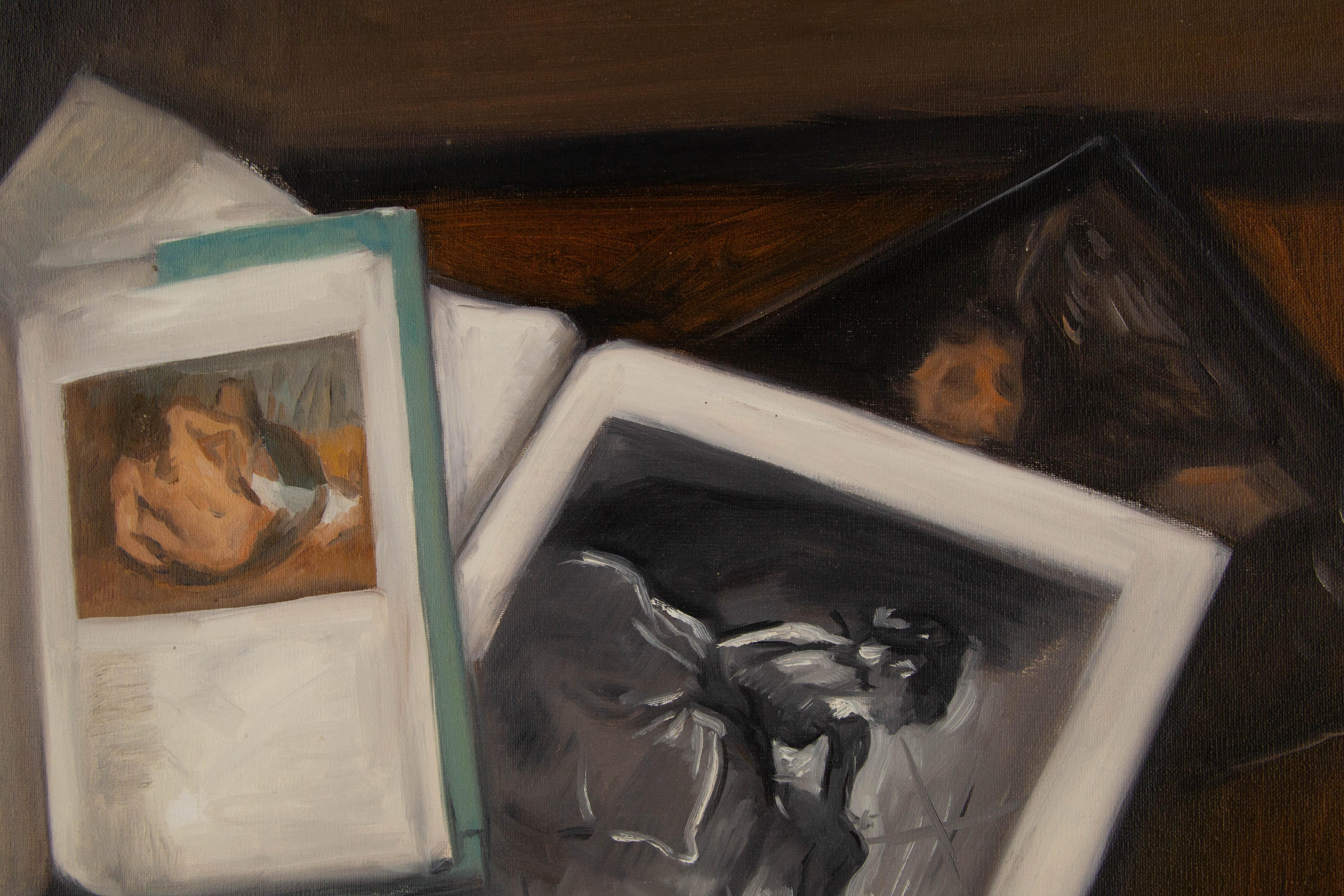 Dongxing Huang Unsigned Original Oil Painting 