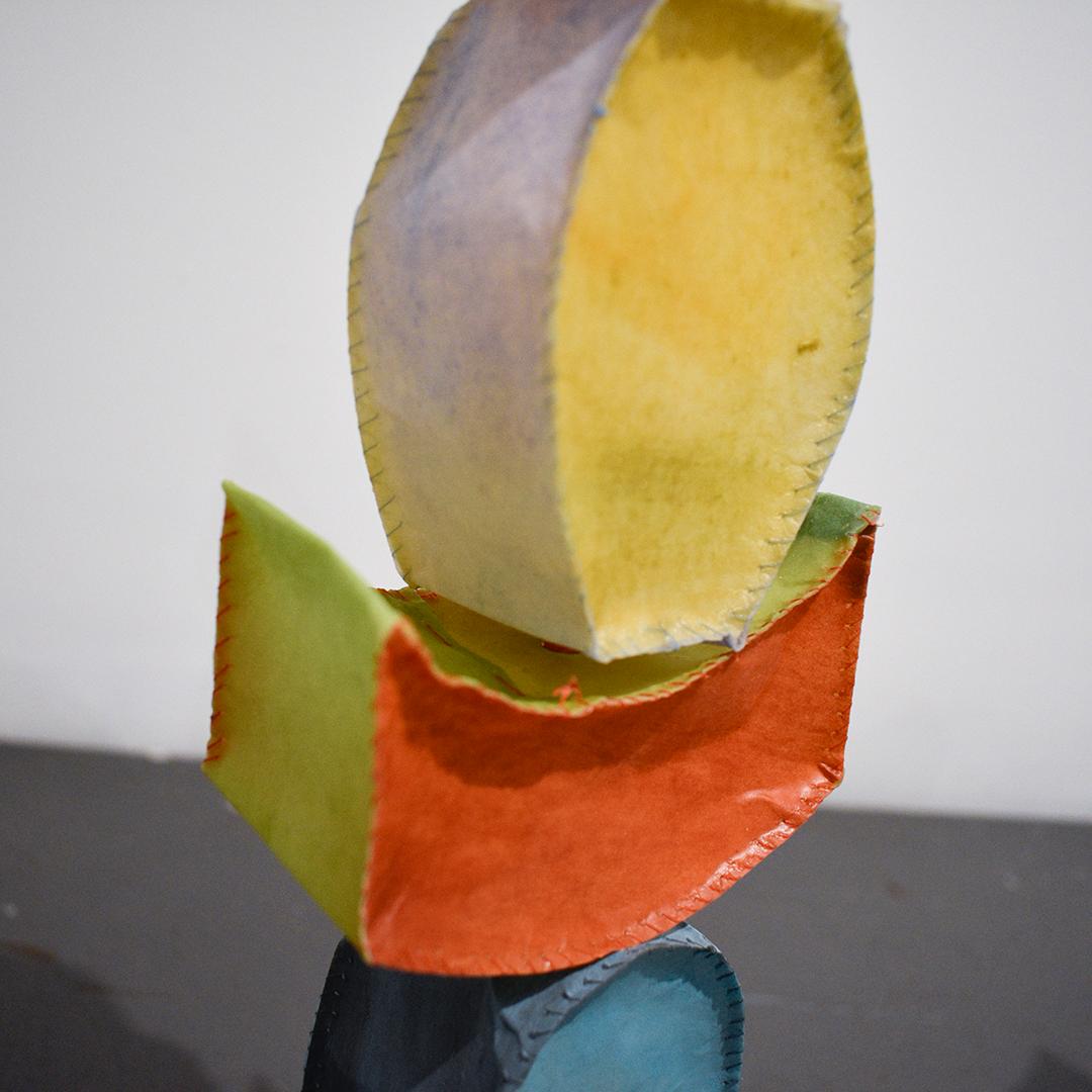 colorful abstract sculpture