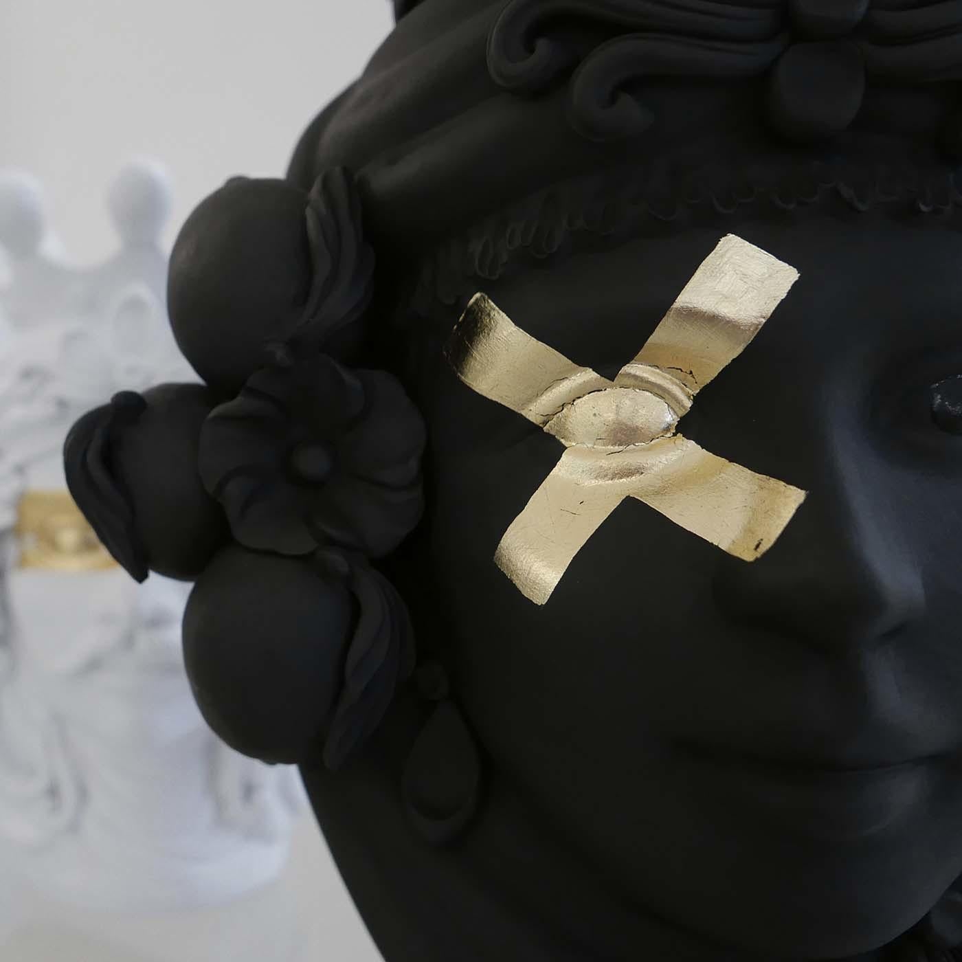 Donna Assunta Kopf Vase (Keramik) im Angebot