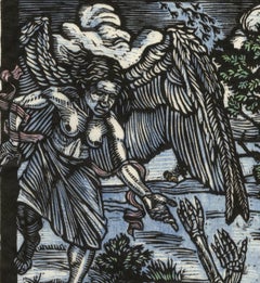 Angel and Skeleton (the rescuing Angel appears to be female)