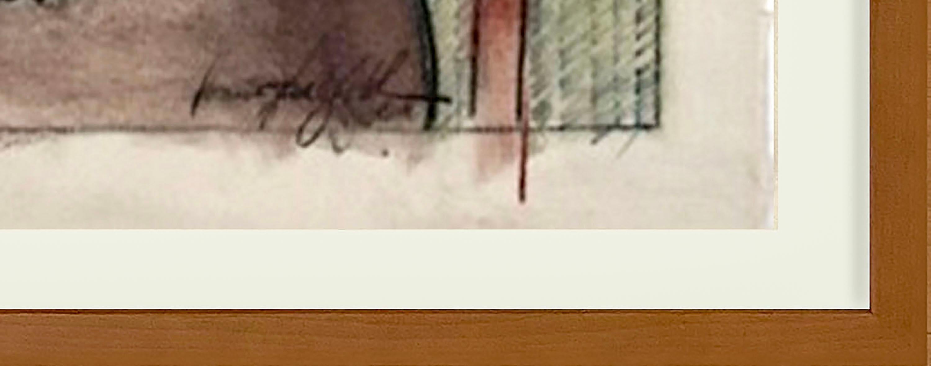 Trading Images (cowgirl, West, animals, chestnut, blue, gray) For Sale 1