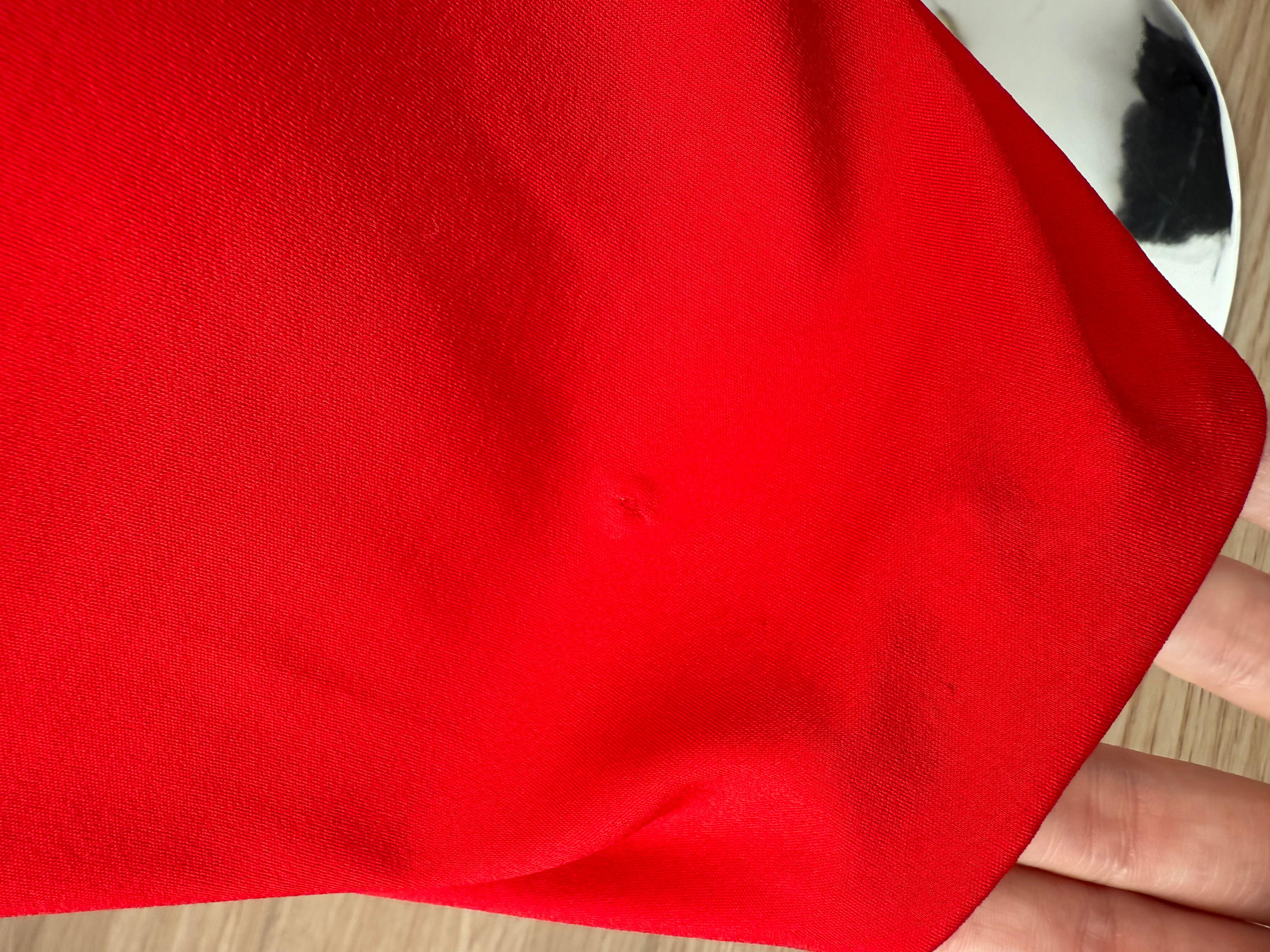 DONNA KARAN 2012 Vintage Tomatenrot Abendkleid Maxikleid Cut-Out Open Back im Angebot 8