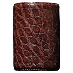 Vintage Donna Karan Alligator Cuff Bracelet 1990's