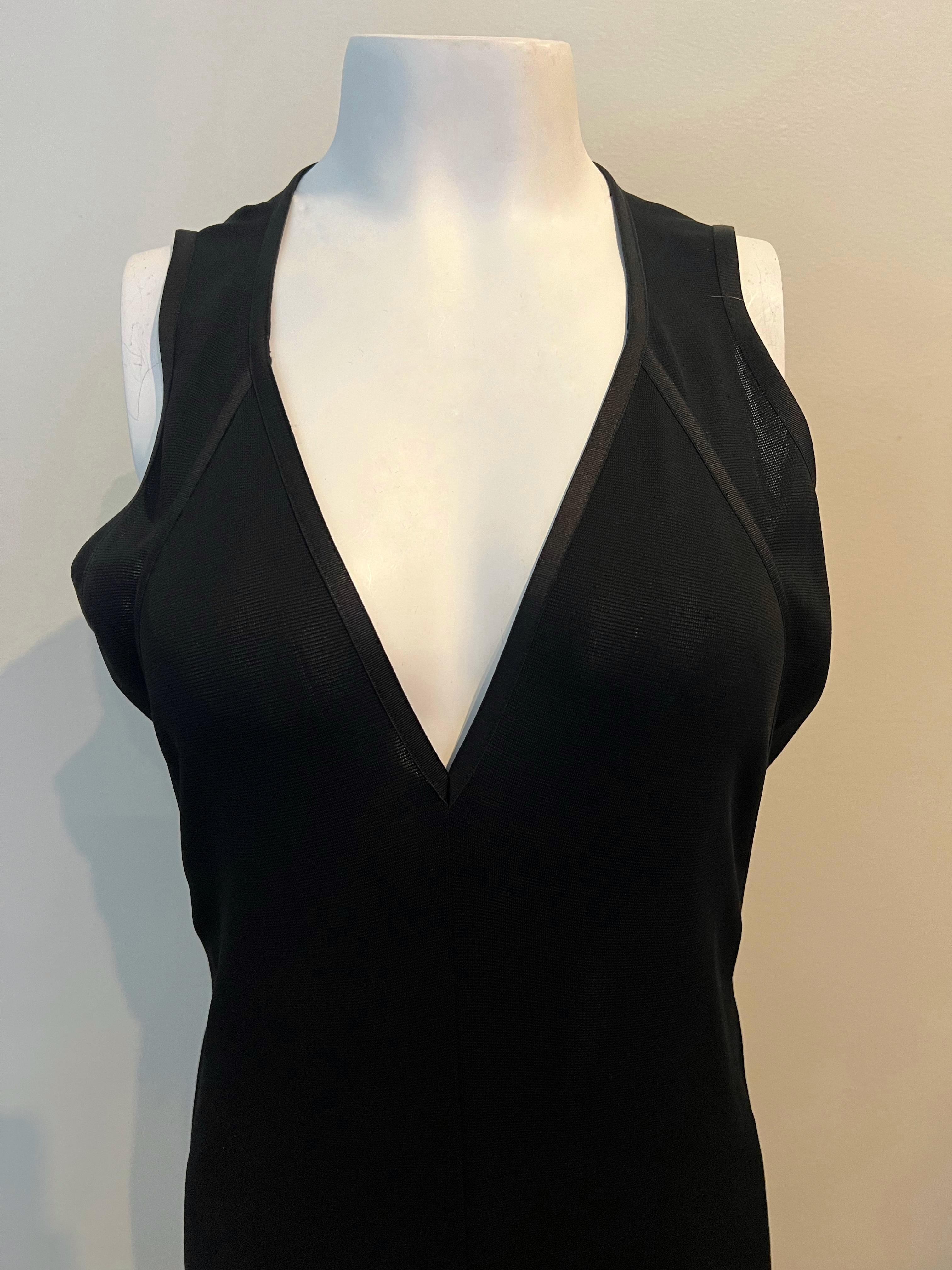 Women's Donna Karan Black Jumpsuit, Size Large