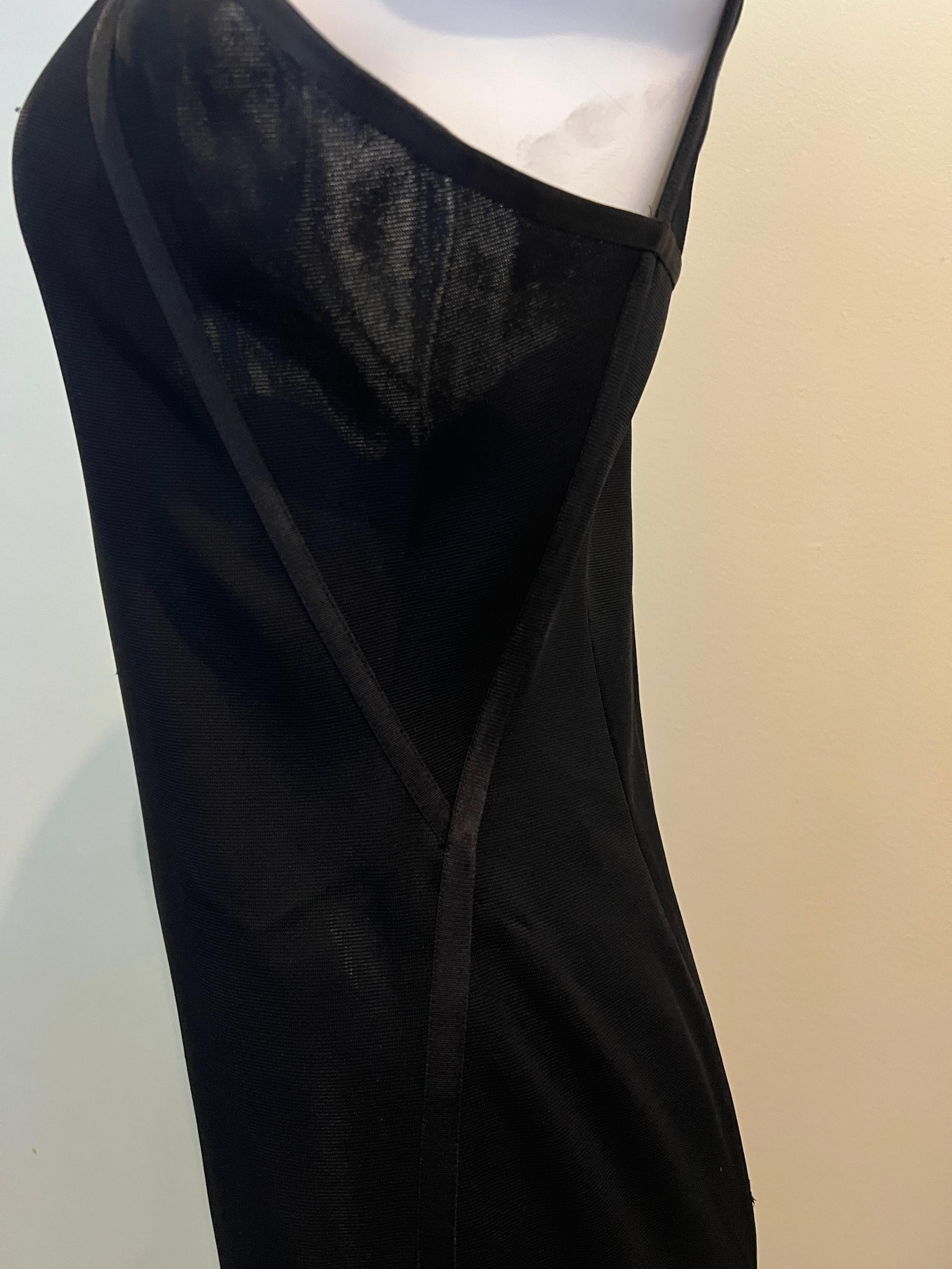 Donna Karan Black Jumpsuit, Size Large 3