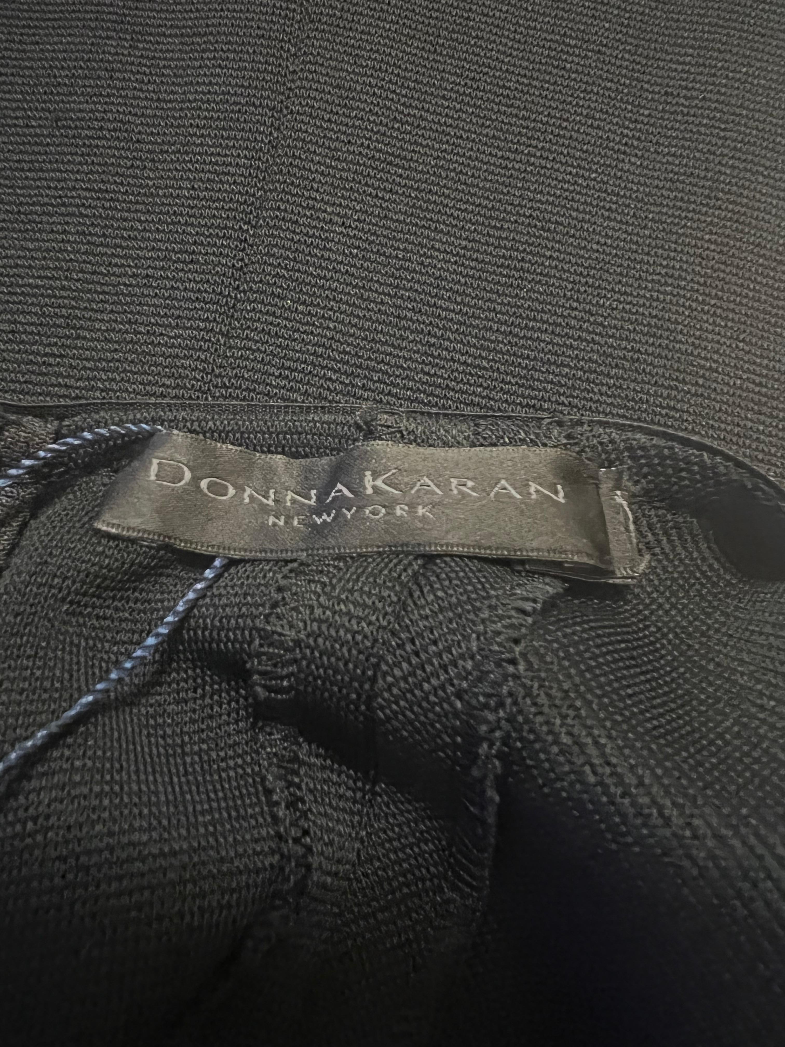 Donna Karan Black Jumpsuit, Size Large 5